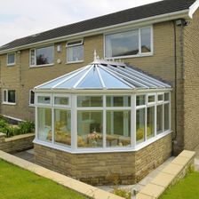 © Ultraframe. Classic Victorian conservatory Ultraframe roof